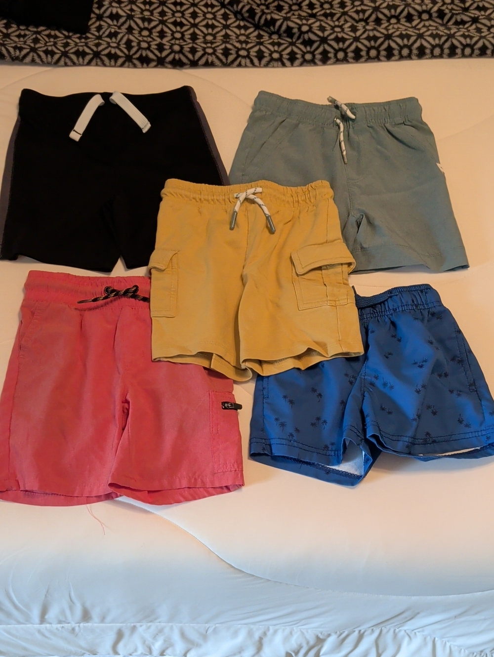 Kids Elastic Waist Short Bundle